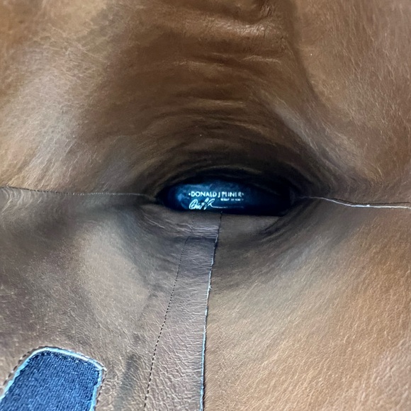 Donald J. Pliner Women’s Suede Leather Knee High Riding Boots - Picture 6 of 7